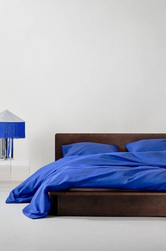 ZACK sengesett dobbeltseng - økologisk Klar blå