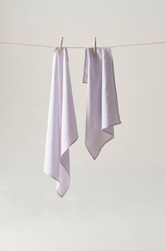 kjøkkenhåndkle 2-pk Lavendel