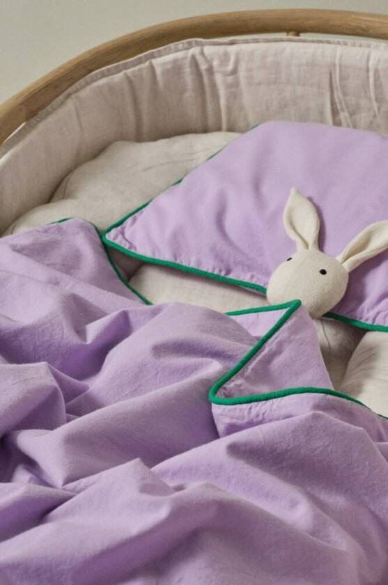 AVA BABY sengesett vogn/vugge - økologisk Lavendel