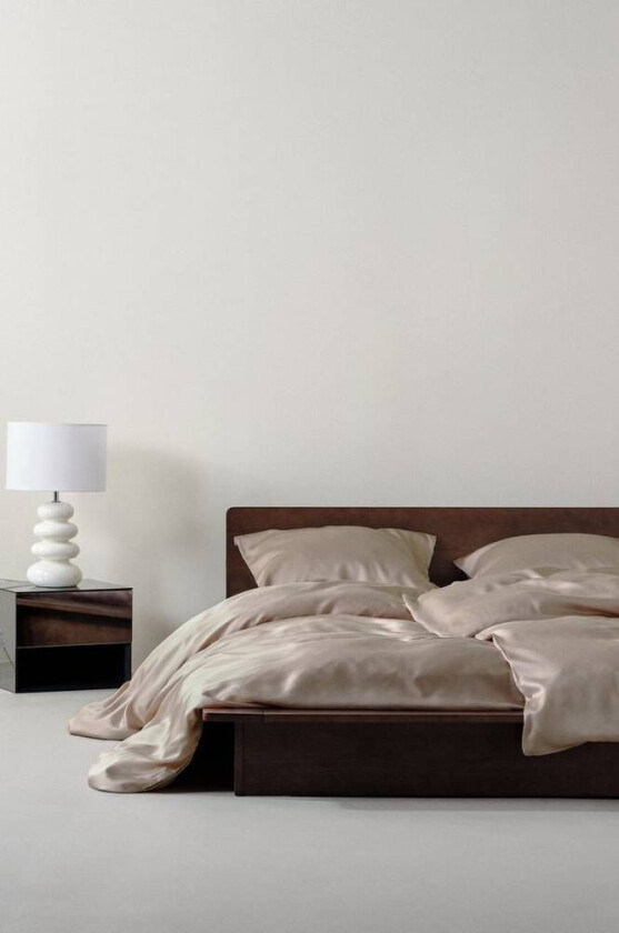 NOELA sengesett enkeltseng Greige