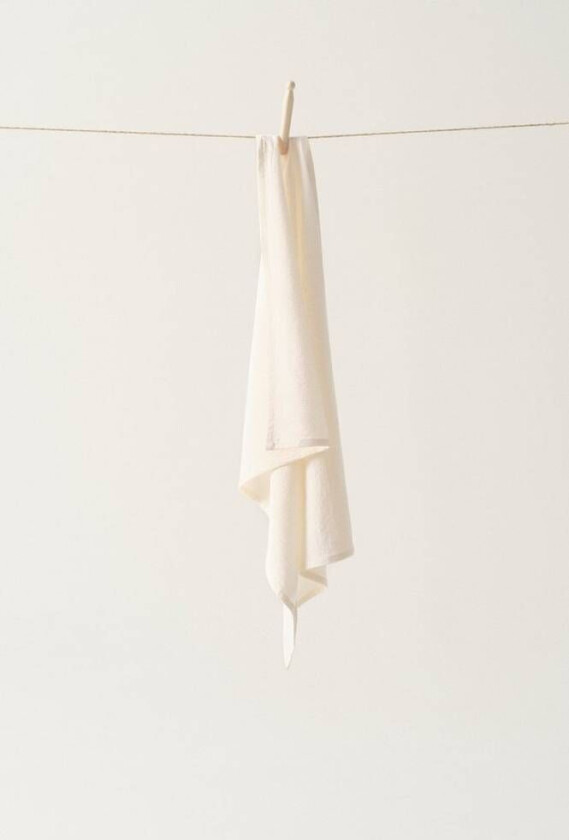 kjøkkenhåndkle 1-pk Naturhvit
