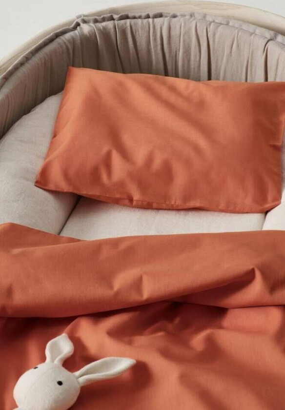 ZACK BABY sengesett vogn/vugge - økologisk Oransje