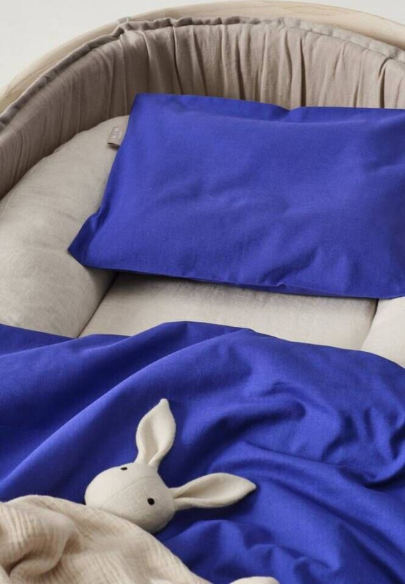 ZACK BABY sengesett vogn/vugge - økologisk Blå