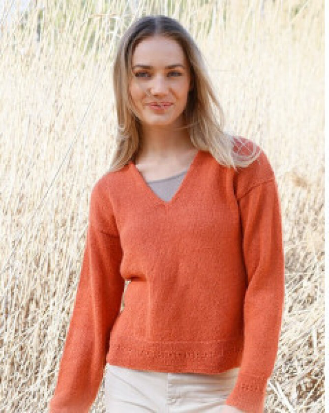 Simplicity by DROPS Design - Genser Strikkeoppskrift str. S - XXXL - XXX-Large