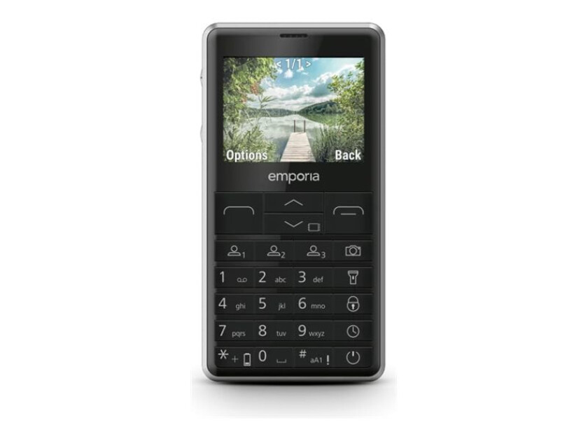 PRIME LTE - 4G funksjonstelefon - RAM 64 MB / Internminne 128 MB - microSD slot - LCD-display - 320 x 240 piksler - rear camera 2 MP
