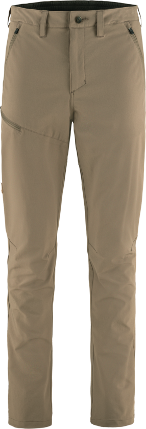 Men's Abisko Trail Stretch Trousers Suede Brown 54/S, Suede Brown