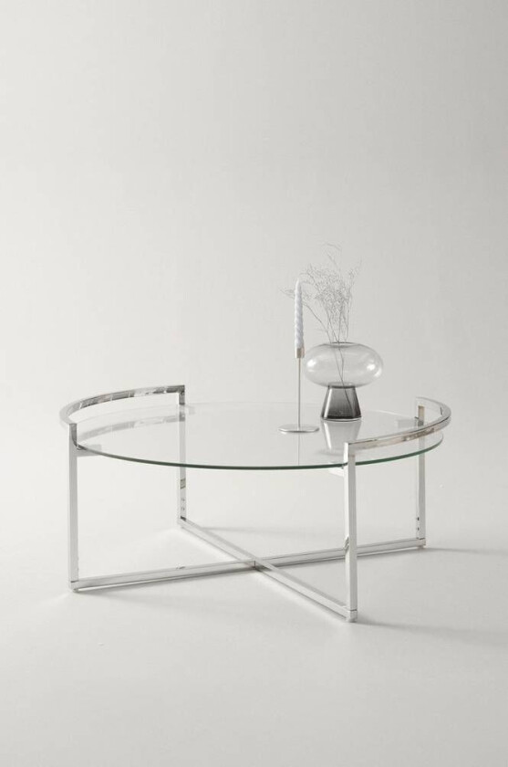 sofabord Ø 100 cm Glas