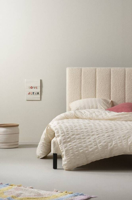 sengesett enkeltseng - økologisk BEIGE