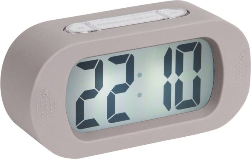 Vekkerklokke - Karlsson Gummy Grå