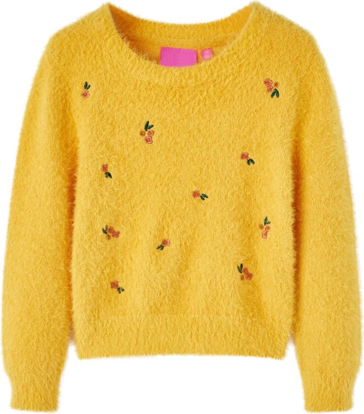 Barnegenser strikket oker 128