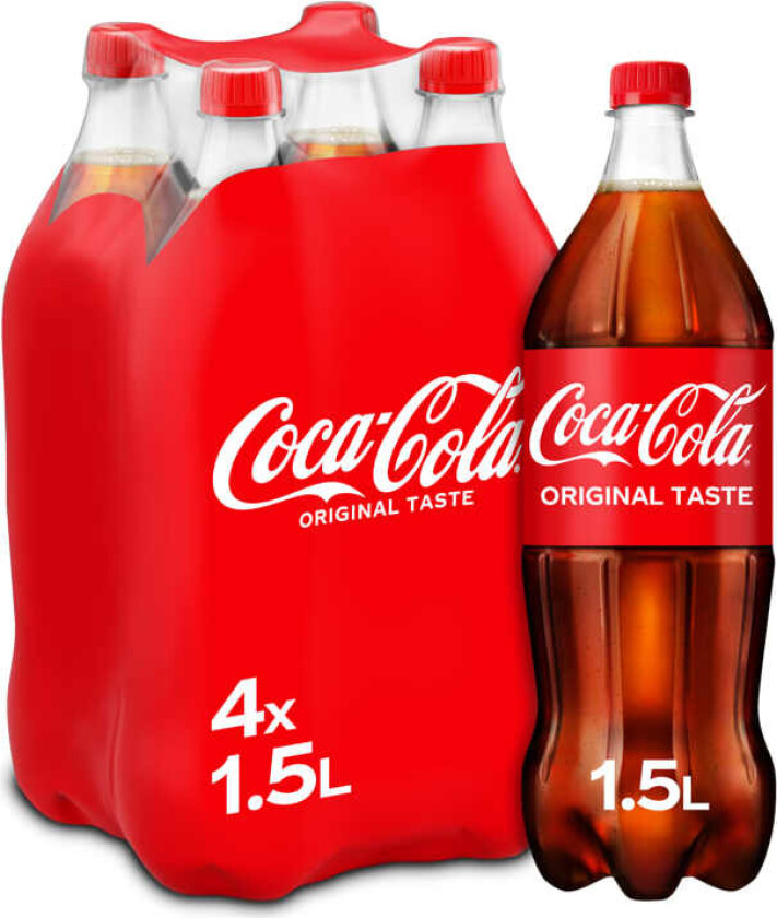 Coca-Cola 1,5lx4 flaske