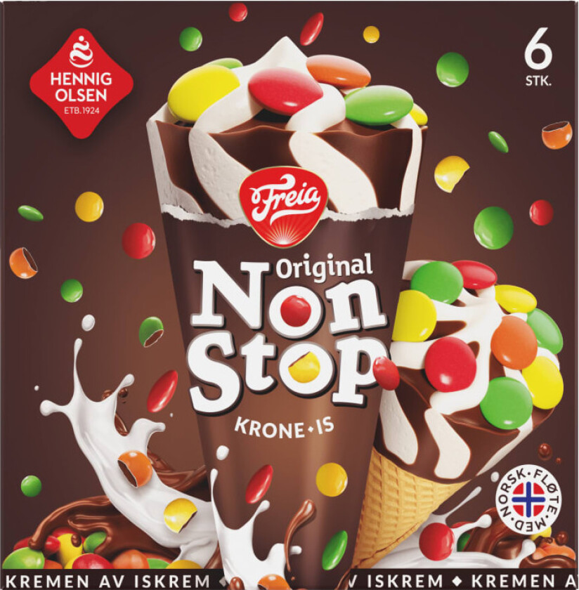 Krone-Is Nonstop Multipack 6stk