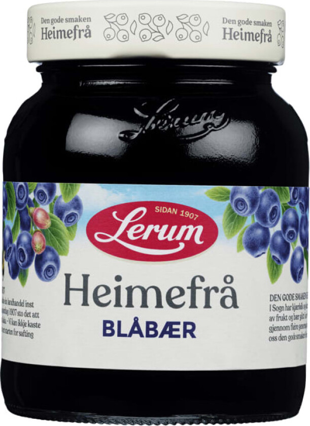 Blåbær Heimefrå 380g