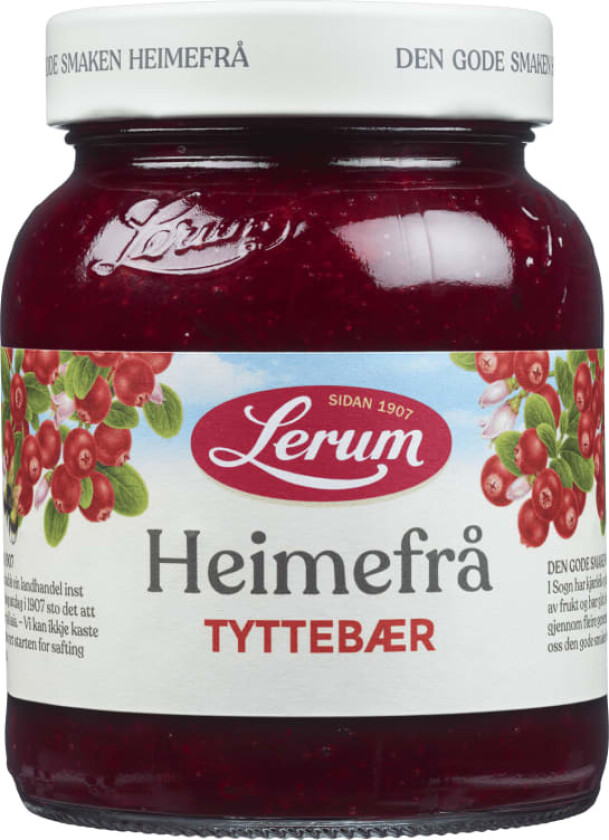 Tyttebær Heimefrå 390g