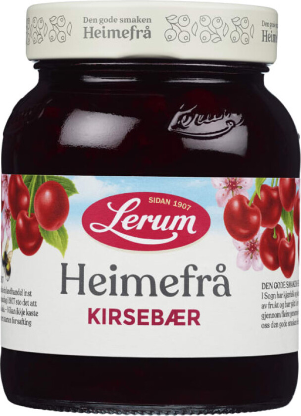 Kirsebær Heimefrå 390g