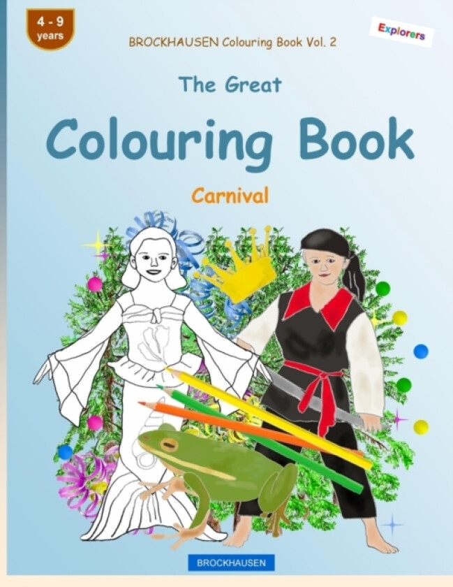 BROCKHAUSEN Colouring Book Vol. 2 - The Great Colouring Book av Dortje Golldack (Paperback)