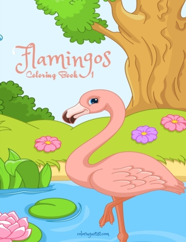 Flamingos Coloring Book 1 av Nick Snels (Paperback)