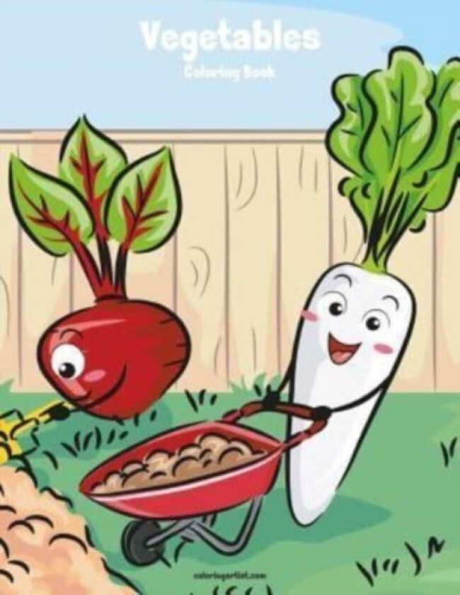 Vegetables Coloring Book 1 av Nick Snels (Paperback)