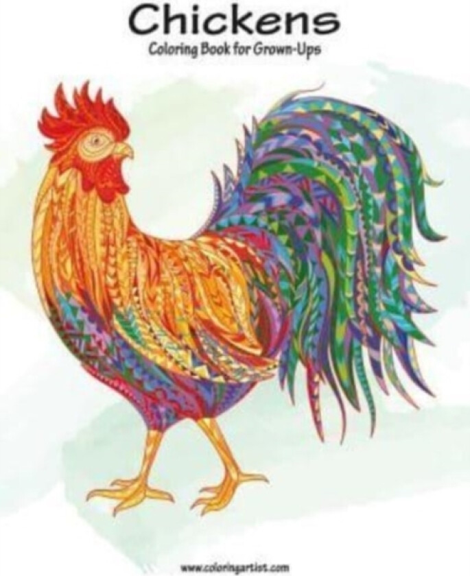 Chickens Coloring Book for Grown-Ups 1 av Nick Snels (Paperback)
