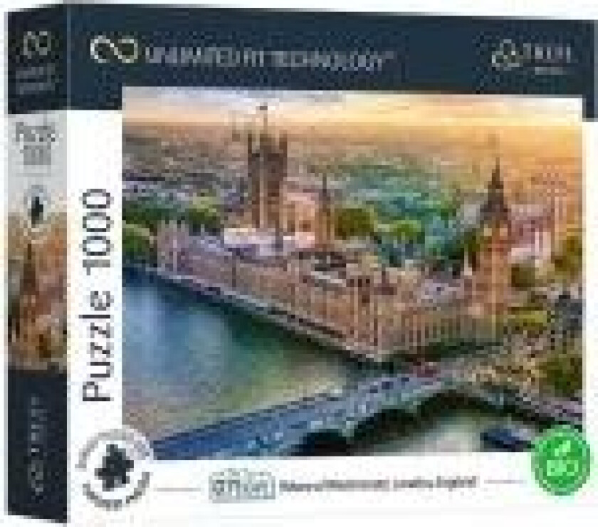 TREFL PRIME puslespill &ldquo London&rdquo , 1000 det.