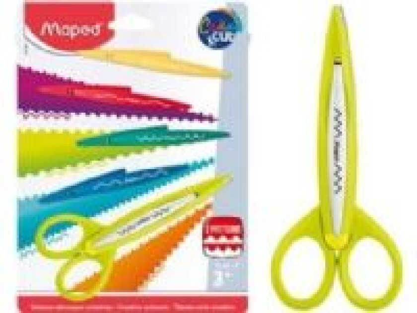 Creative scissors + 5 sets of MAPED blades