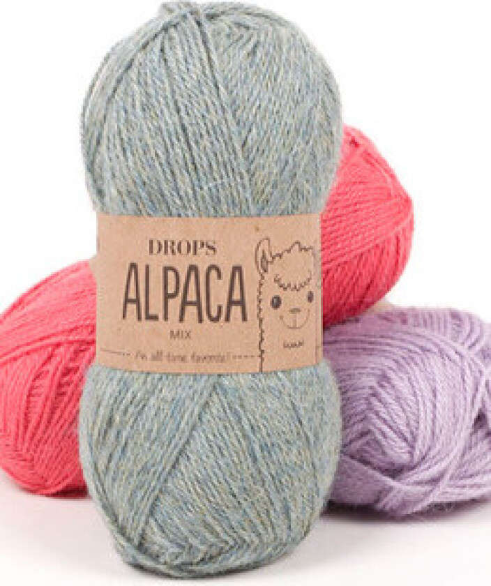 Drops Alpakkagarn Unicolour 3140 Lys Rosa