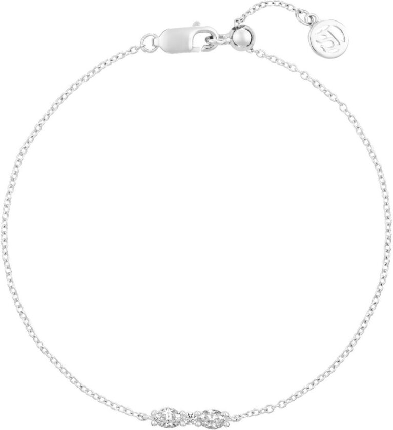 Ellera Ovale Sterlingsølv Armbånd Med Zirconia SJ-B2418-CZ