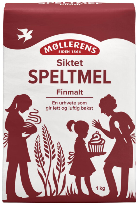 Bilde av Speltmel Siktet 1kg