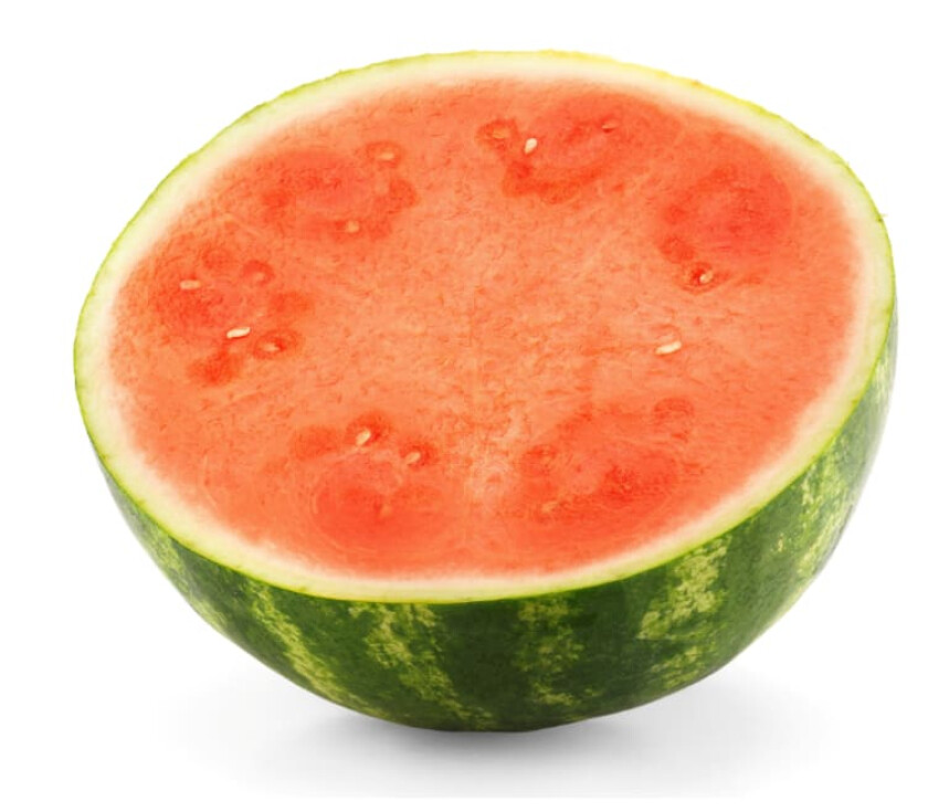Vannmelon Delt Rød