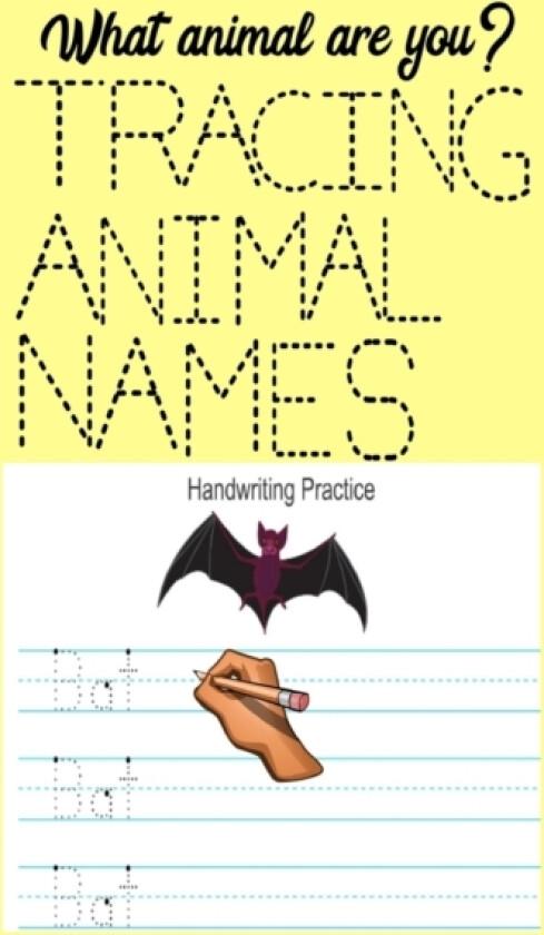 What Animal are You? Tracing Animal Names av Bremner Books, Melanie Bremner (Paperback)