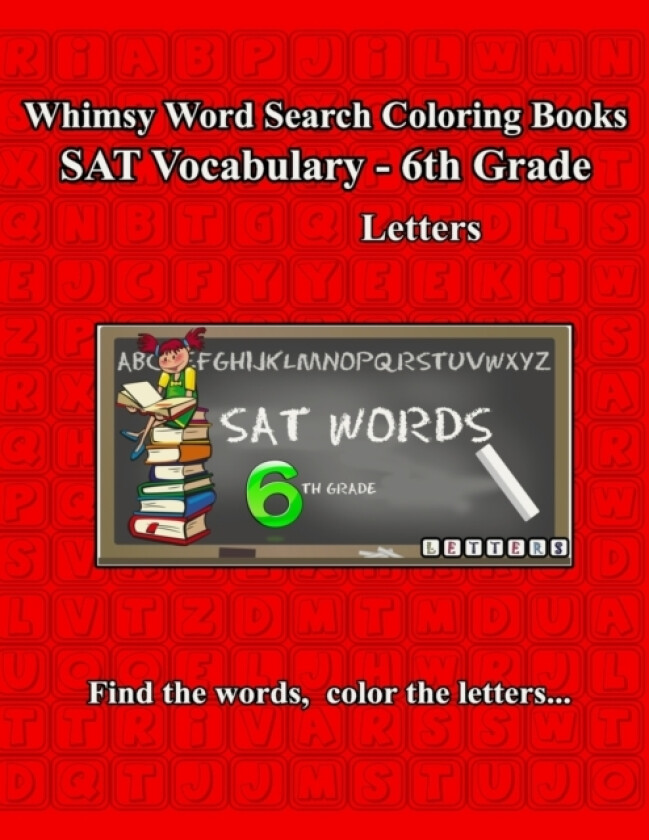 Whimsy Word Search, SAT Vocabulary - 6th grade av Claire Mestepey (Paperback)