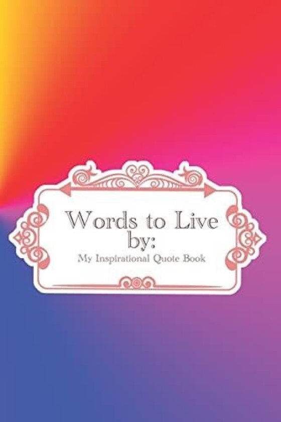 Words to Live by av Beryga (Paperback)
