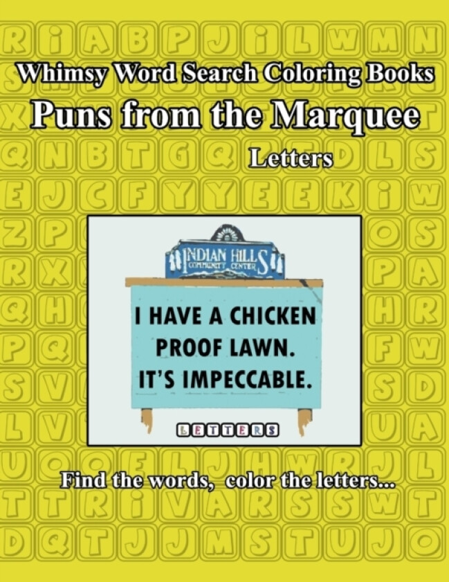 Whimsy Word Search, Puns from the Marquee, Letters av Claire Mestepey (Paperback)