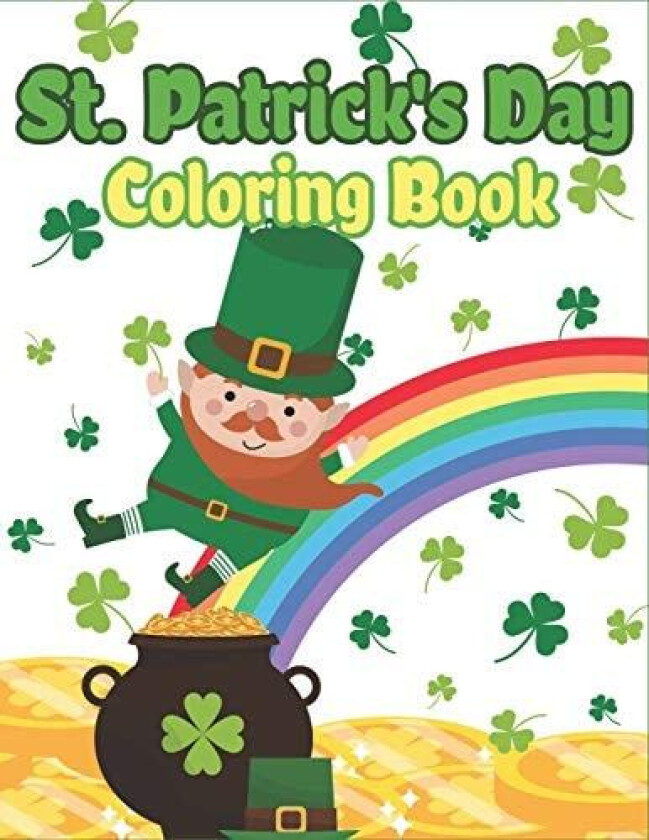 St. Patrick's Day Coloring Book av The Coloring Book Art Design Studio (Paperback)