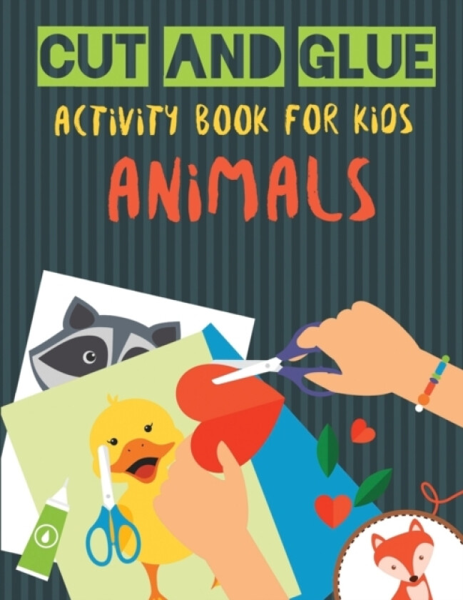 Cut and Glue Activity Book for Kids - Animals av Octopus Sirius (Paperback)