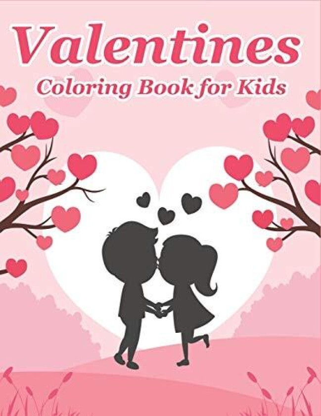 Valentines Coloring Book for Kids av The Coloring Book Art Design Studio (Paperback)