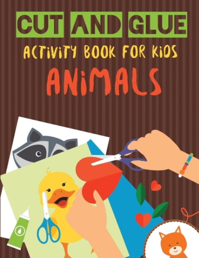Cut and Glue Activity Book for Kids - Animals av Octopus Sirius (Paperback)