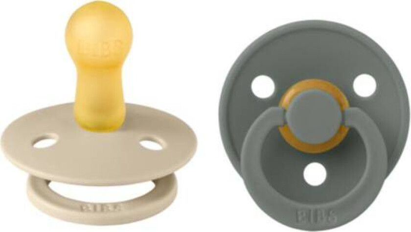 Bibs Color Smokk 2-Pk, Vanilla/pine