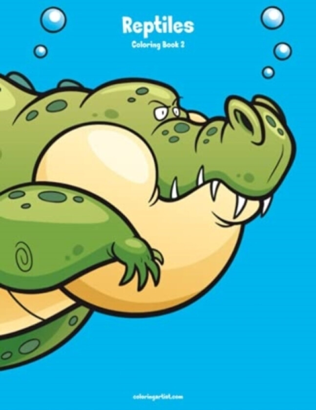Reptiles Coloring Book 2 av Nick Snels (Paperback)