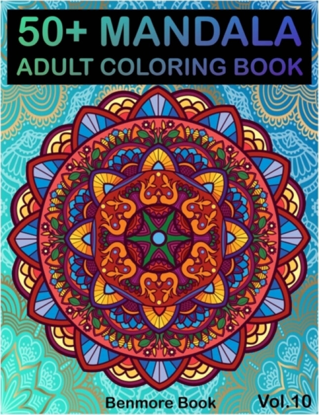 50+ Mandala av Benmore Book (Paperback)