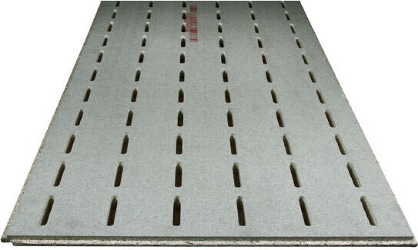 Sponplate Slisse Gulv Fuktbestandigest Lydgulv 22x620x2420  Not Og Fjær 4 Sider. Sintef Tg.