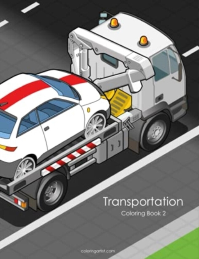 Transportation Coloring Book 2 av Nick Snels (Paperback)