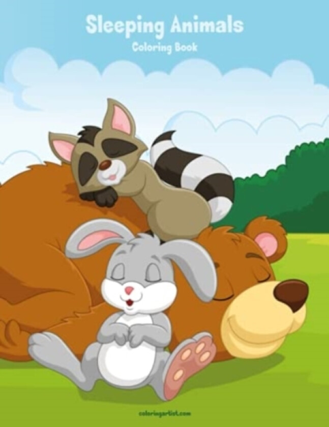 Sleeping Animals Coloring Book 1 av Nick Snels (Paperback)