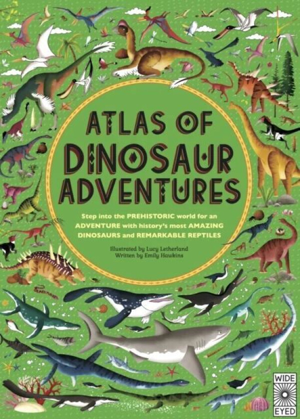 Atlas of Dinosaur Adventures av Emily Hawkins