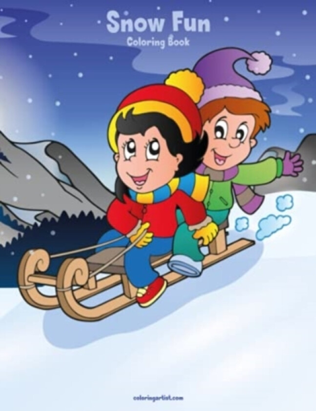 Snow Fun Coloring Book 1 av Nick Snels (Paperback)