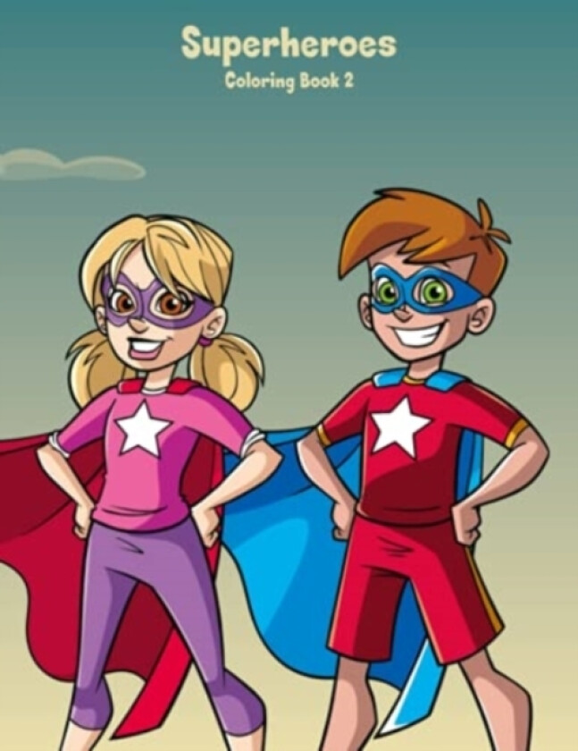 Superheroes Coloring Book 2 av Nick Snels (Paperback)