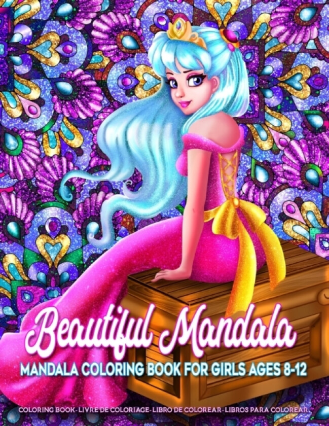 Beautiful Mandala Mandala Coloring Book for Girls Ages 8-12 av Kreatif Lounge (Paperback)