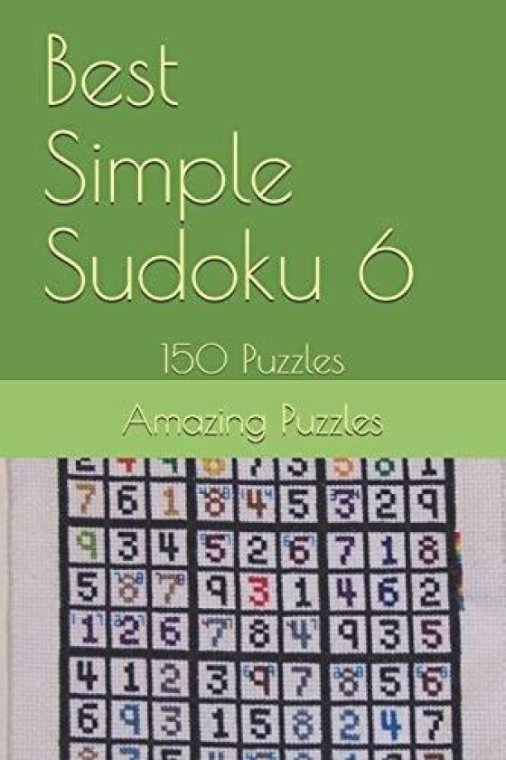 Best Simple Sudoku 6 av Amazing Puzzles (Paperback)