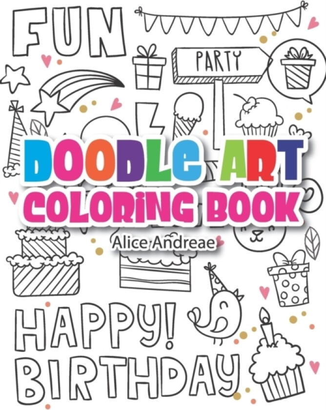 Doodles Coloring Book av Alice Andreae (Paperback)