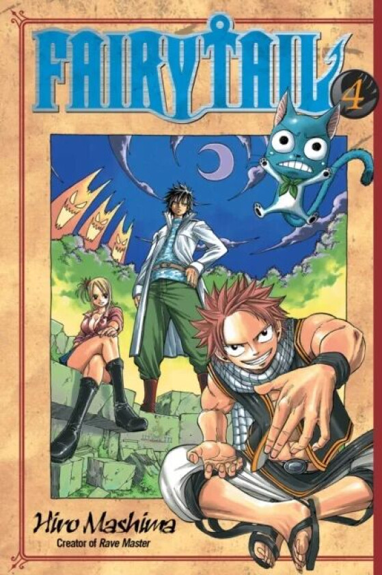 Fairy Tail 4 av Hiro Mashima